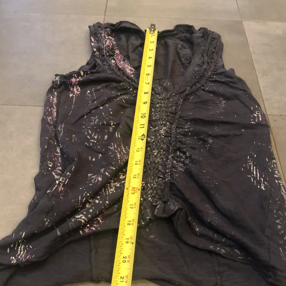 Free People Cotton Sleeves Top - Picture 6 of 9